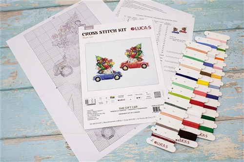 The Gift Car Cross Stitch Kit
