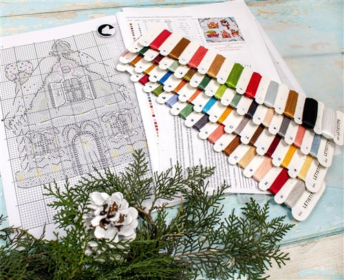 Christmas Ornaments Cross Stitch Kit