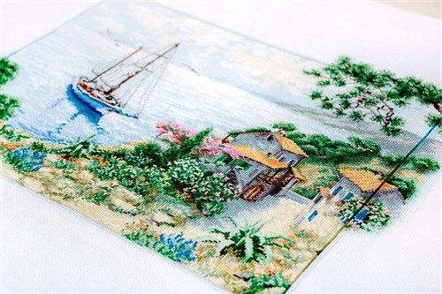 Seascape Cross-Stitch Kit