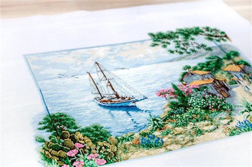 Seascape Cross-Stitch Kit