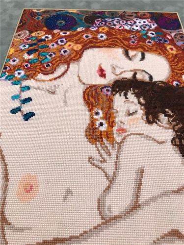 Klimt`s Motherly Love Cross Stitch Kit