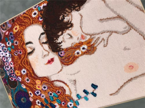 Klimt`s Motherly Love Cross Stitch Kit