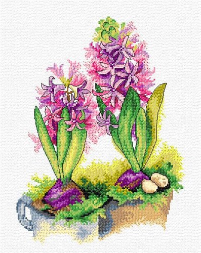 Hiacynth Cross Stitch Kit
