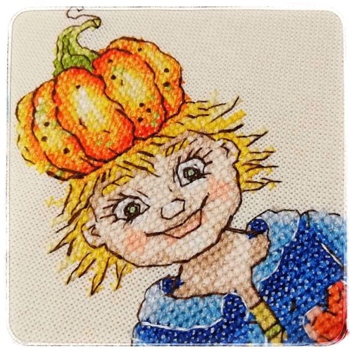 Guards Of Pumpkin Cross Stitch Kit