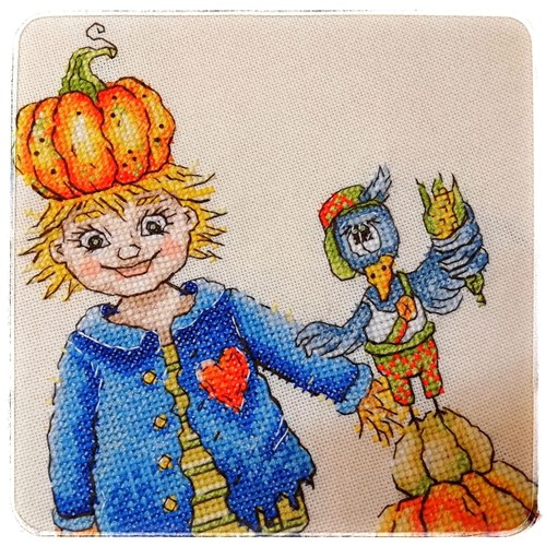 Guards Of Pumpkin Cross Stitch Kit
