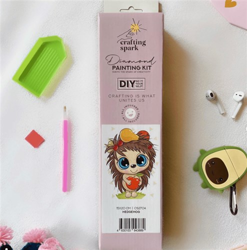Hedgehog Diamond Painting Kit