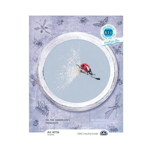 On The Dandelion's Parachute Cross Stitch Kit