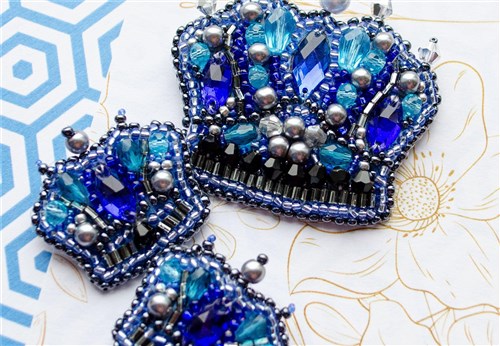 Crown Bead Embroidery Kit