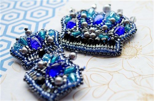 Crown Bead Embroidery Kit