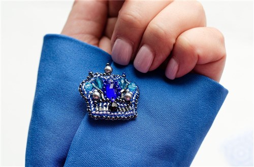 Crown Bead Embroidery Kit