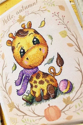 Giraffe Cross Stitch Kit