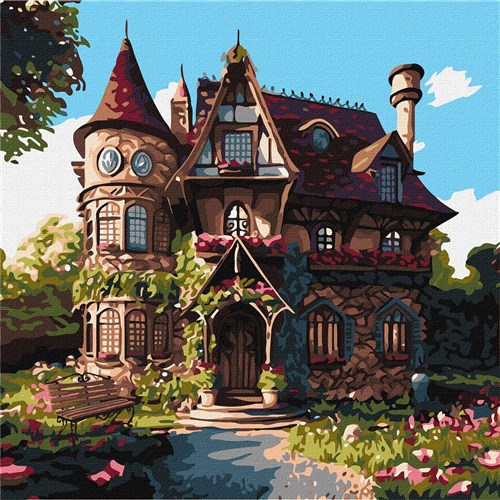 Paint By Numbers Kit The Cozy Palace