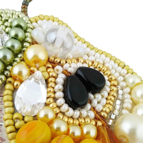 Pear Brooch Beadwork Kit