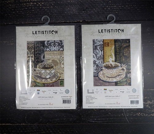 Lion Coffee Cross Stitch Kit