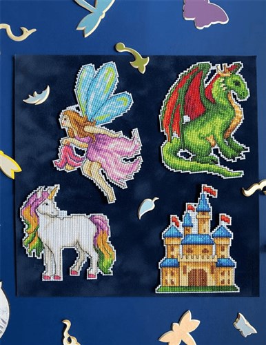 Magic Heroes Cross Stitch Kit