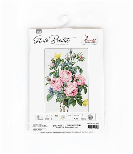 Bouquet Of Roses Cross Stitch Kit