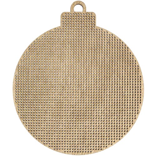 Ornament Cross Stitch Kit On Wood