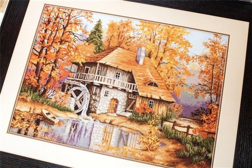 Autumn Landscape Cross Stitch Kit