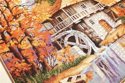 Autumn Landscape Cross Stitch Kit