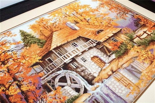 Autumn Landscape Cross Stitch Kit