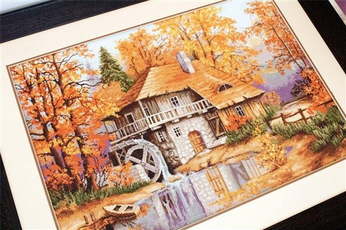 Autumn Landscape Cross Stitch Kit
