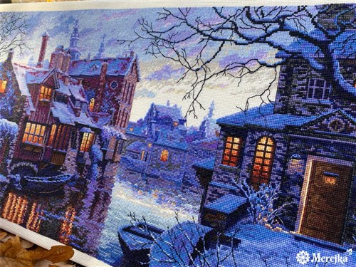 The Venice Of The North Cross Stitch Kit