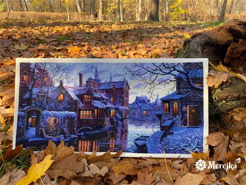 The Venice Of The North Cross Stitch Kit