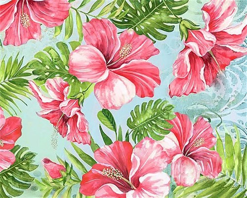 Hibicus Paradise Diamond Painting Kit