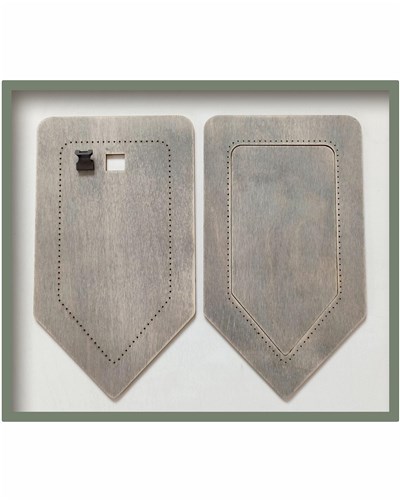 Flag (Misty) Cross Stitch Display Frame