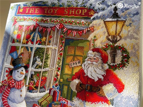 The Toy Shop Cross Stitch Kit