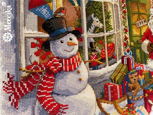 The Toy Shop Cross Stitch Kit