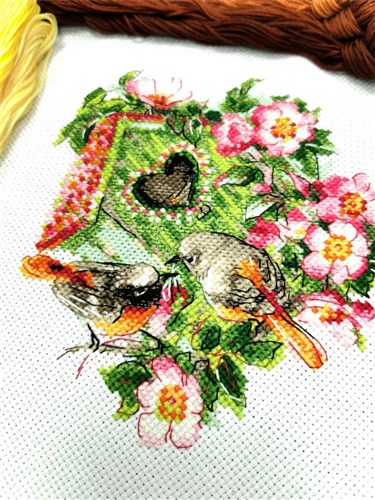 Happy Together Cross Stitch Kit