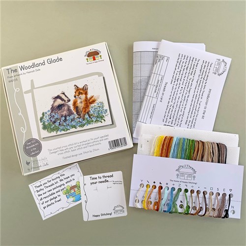 The Woodland Glade Cross Stitch Kit