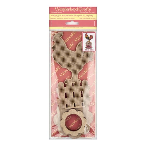 Beadwork Kit Rooster Easter Egg