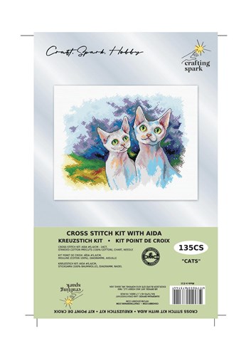 Cats Cross-Stitch Kit