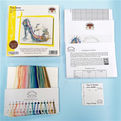 The Siren Cross Stitch Kit