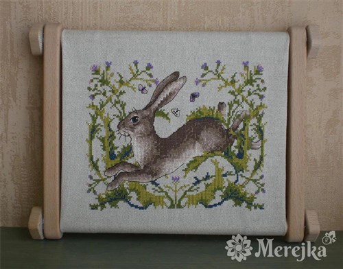 The Hare Cross Stitch Kit