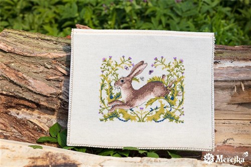 The Hare Cross Stitch Kit