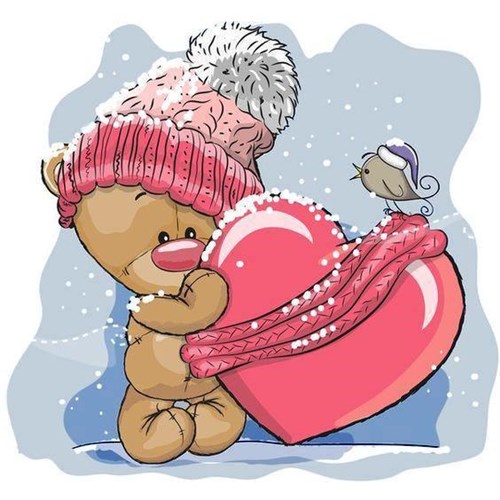 Teddy Bear Diamond Painting Kit