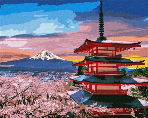 Paint By Numbers Kit Beloved Japan KHO2856