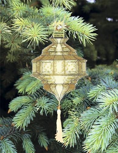 Colorful Lantern Plastic Canvas Cross Stitch Kit