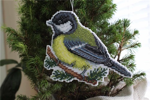 Birds Plastic Plastic Canvas Cross Stitch Kit