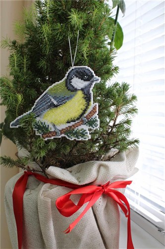 Birds Plastic Plastic Canvas Cross Stitch Kit