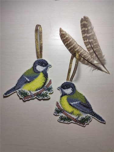 Birds Plastic Plastic Canvas Cross Stitch Kit