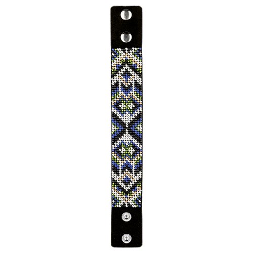 Bead Embroidery Kit On Artificial Leather