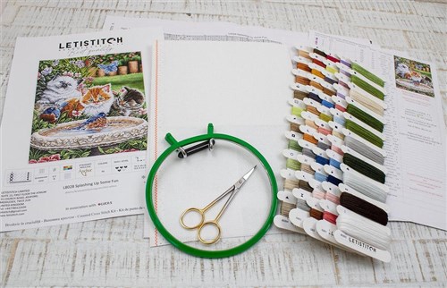 Splashing Up Some Fun Cross Stitch Kit