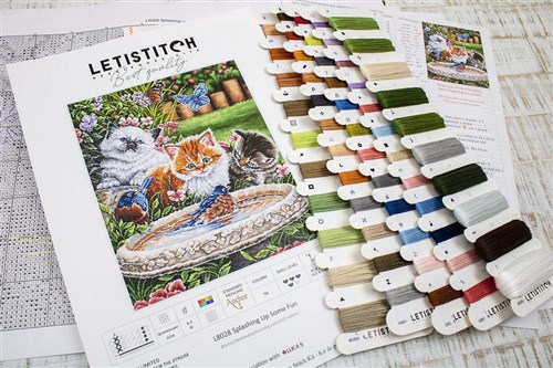 Splashing Up Some Fun Cross Stitch Kit
