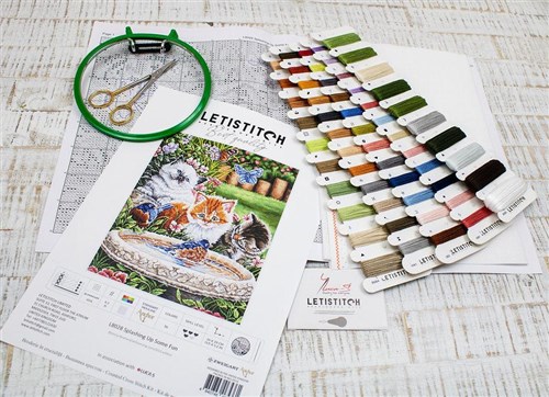 Splashing Up Some Fun Cross Stitch Kit