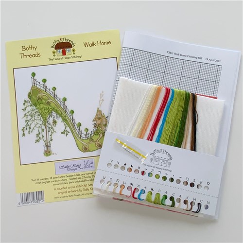 Walk Home Cross Stitch Kit