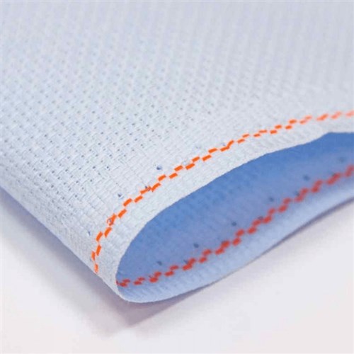 Precut Zweigart Stern-Aida - Pale Blue